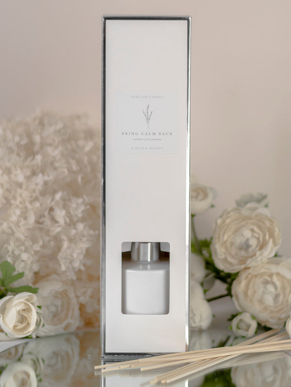 bring-calm-back-reed diffuser-earth-and-woods